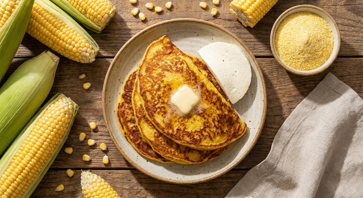 Authentic Cachapa Recipe: Sweet Venezuelan Corn Pancakes