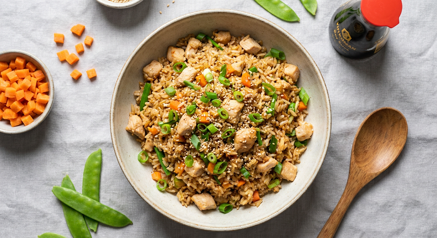 Better Than Takeout Chicken Fried Rice Recipe