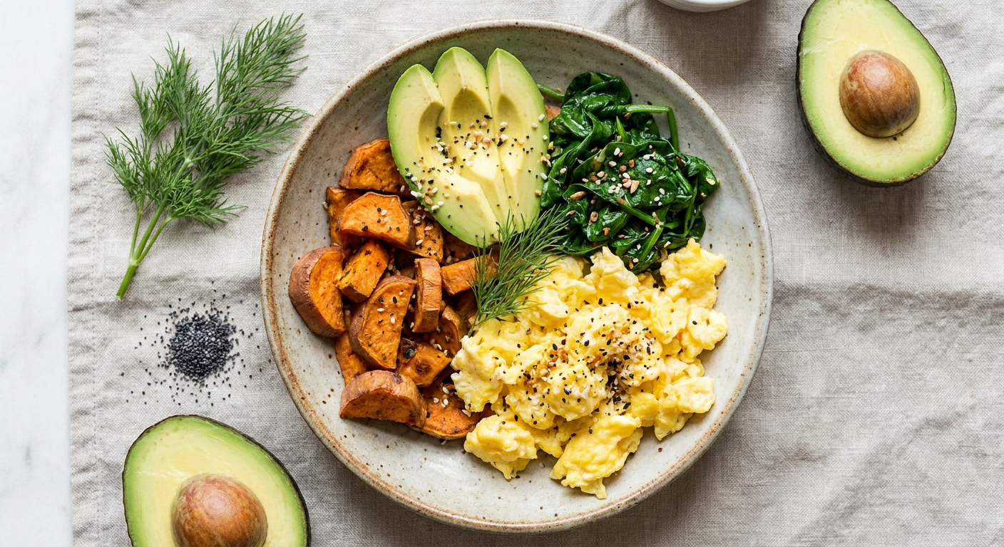 40g Protein High Protein Breakfast Bowl with Everything Spice
