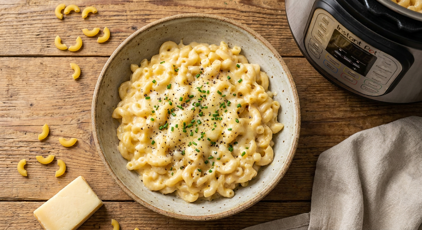 Creamy Instant Pot Mac and Cheese with Gruyère