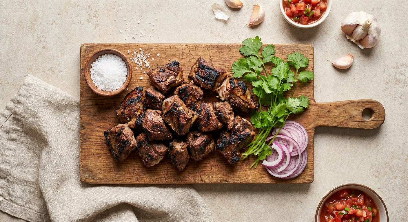 Authentic Kenyan Nyama Choma (Grilled Goat) Recipe