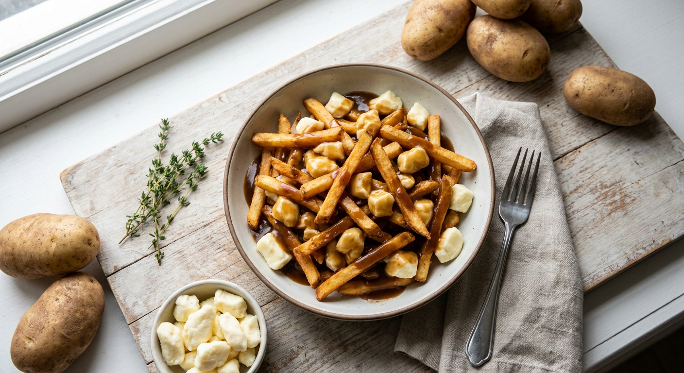 Authentic Poutine Recipe with Double-Fried Fries