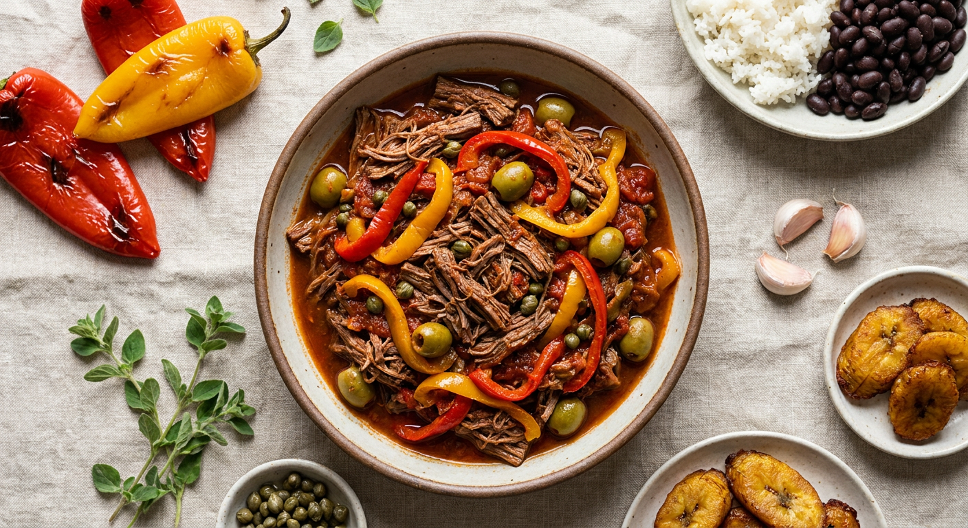 Authentic Ropa Vieja Recipe: Cuban Braised Shredded Beef