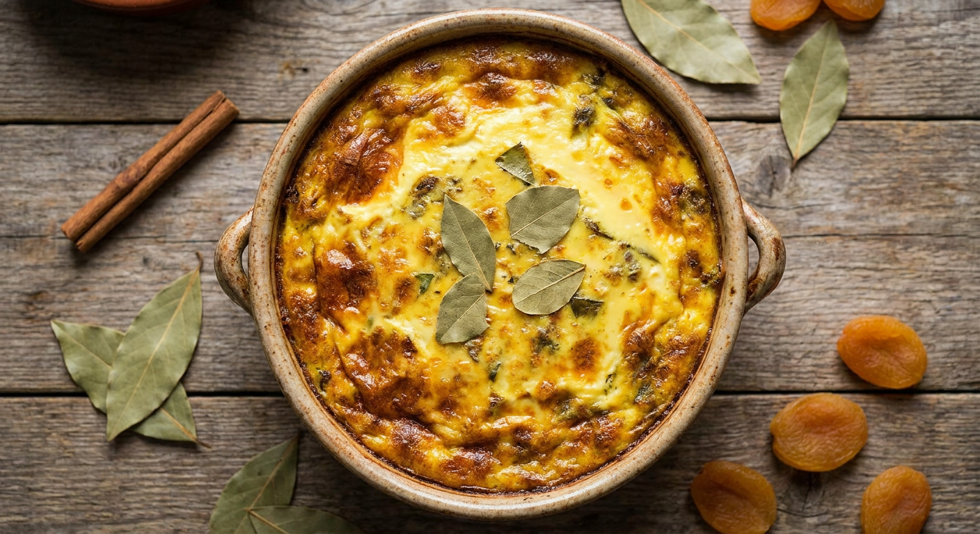 Traditional South African Bobotie with Savory Custard